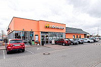 McDonald`s outside