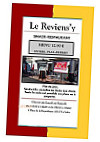 Le Reviens'y menu