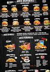 Les Frères Burgers menu