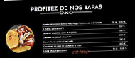 La Télécabine menu