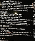 Patron menu