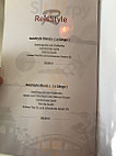 ReisStyle menu