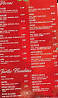 Presto Pizza menu