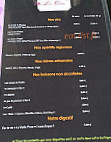 La Table d'Yvonne menu