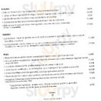 Les 3 Marches Brasserie menu