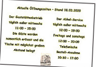 Gaststätte Rühl menu