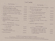 Le Grand Jardin menu