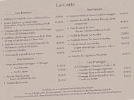 Le Grand Jardin menu