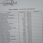 Zatoka menu