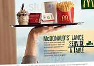 McDonald's menu