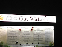 Gut Wistorfs menu