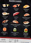 Oishi Sushi menu