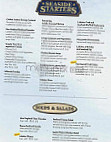 Red Lobster menu