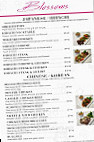 Blossoms Asian Bistro menu