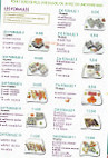 Sushi Time's menu