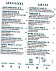 Wunderbar Bistro menu