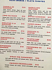 La Cazuela menu