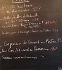 L'Angelot menu