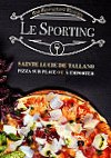 Le Sporting menu