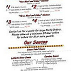 Bodette's Barbecue menu