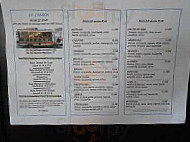 Le Camion menu