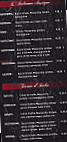 L’adagio Pizzas menu