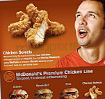 Mcdonald's menu