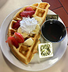 Omelette Waffle food