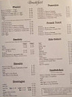 Saddle Mountain Cafe menu