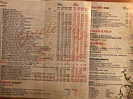 Europa Blaustein 1988 menu