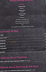 La Taverne Du Pêcheur menu