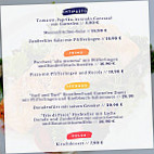 La Locanda menu