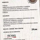 El Tinglao menu