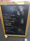 Le Bistrot De Valernes menu