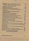 Le Rex menu