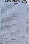 La Pizz's menu