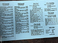 Bangkok Cafe menu