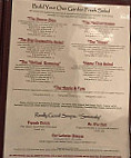 Morgan's Tavern Grill menu