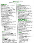 Irish Eyes Pub menu