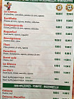 Pizza Tintin menu