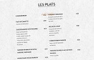 Monsieur Moulinot menu