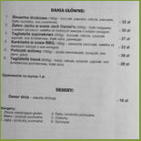 Między Talerzami Menu