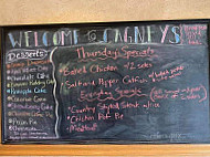 Cagney's Kitchen Lexington menu