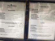 Casantica Italian menu