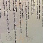 The Euro Bistro menu