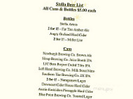 Stella Pasta Bakery menu