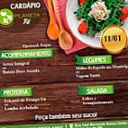 Planeta Fit menu