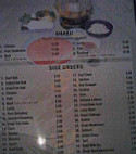 Osaka Sushi Steakhouse menu