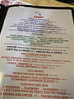 Four Aces Diner menu