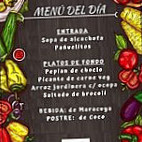 Casa Vrinda Lima menu